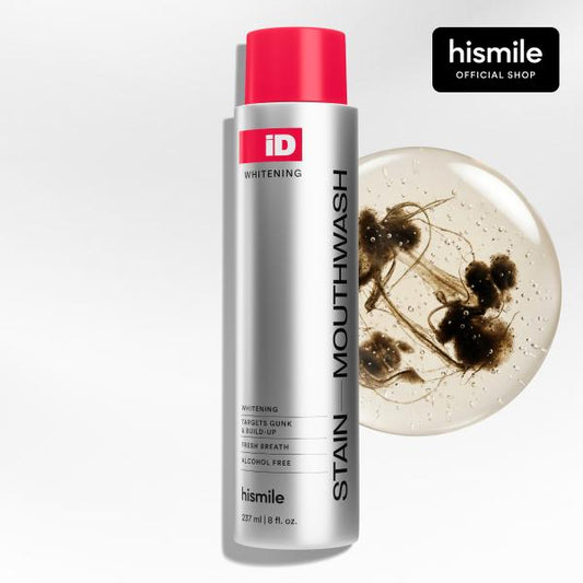 Hismile iD Stain Whitening Mouthwash for White Teeth, Freshens Breath 1