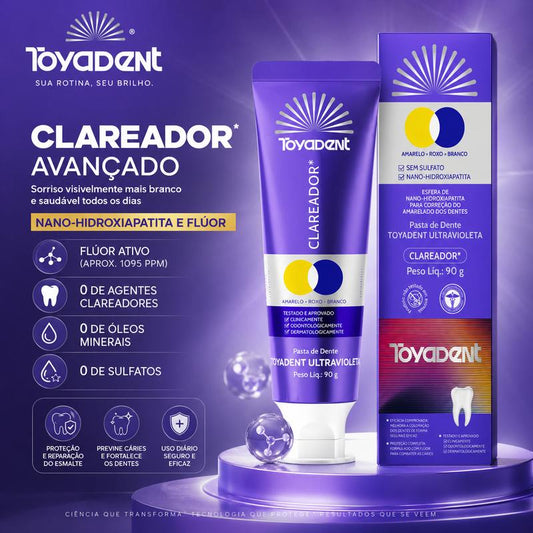 Toyadent Pasta de Dente Ultravioleta Clareador