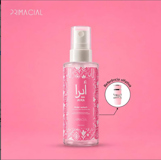 Body Splash Árabe Ayra 100ml by Primacial - Perfume Floral Gourmand