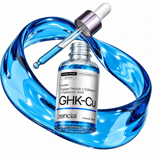 Sérum GHK-Cu Péptidos de Cobre + Colágeno + Ácido Hialurónico 30 ml